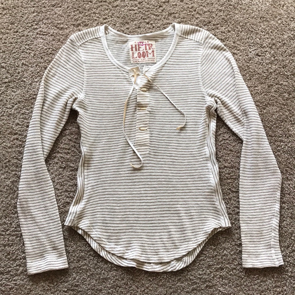 FREE PEOPLE women's Desert Rider Heirloom Shirt S